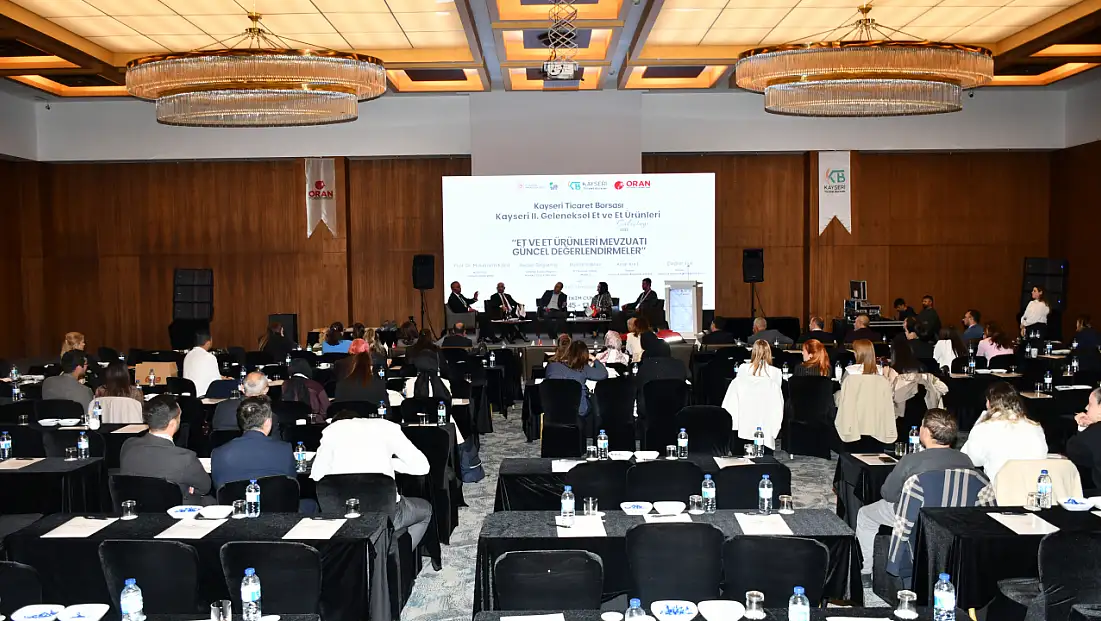 Et ve et ürünlerinde yeni düzenleme: Kayseri’de sektör temsilcileri değerlendirdi