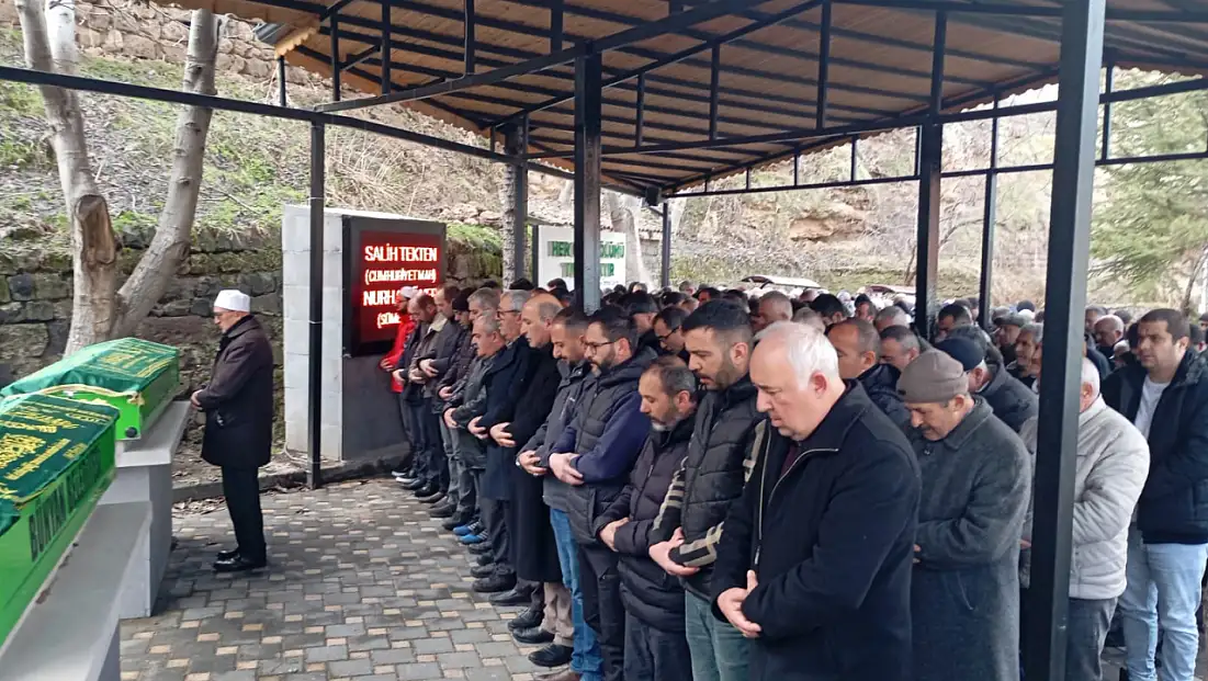 Genç yaşta hayatını kaybeden Salih Tekden son yolculuğuna uğurlandı