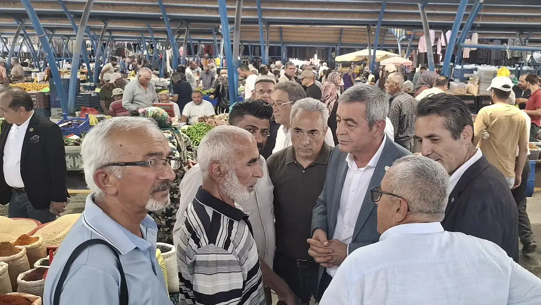 Gurbetçilerden Develi'de hayat pahalılığı isyanı