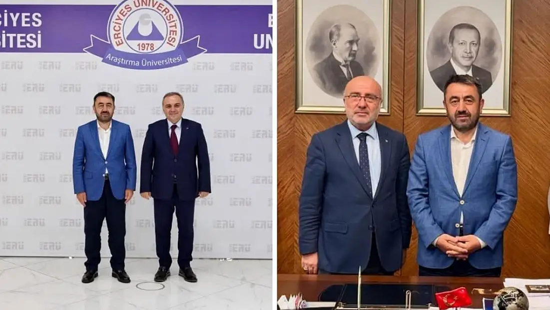 Hacdan dönen Rektörlere anlamlı ziyaret