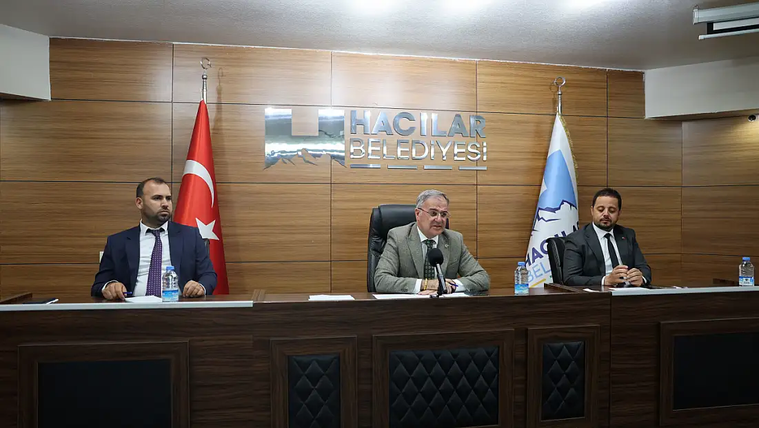 Hacılar Belediyesi temmuz ayı toplantısında neler konuştu?