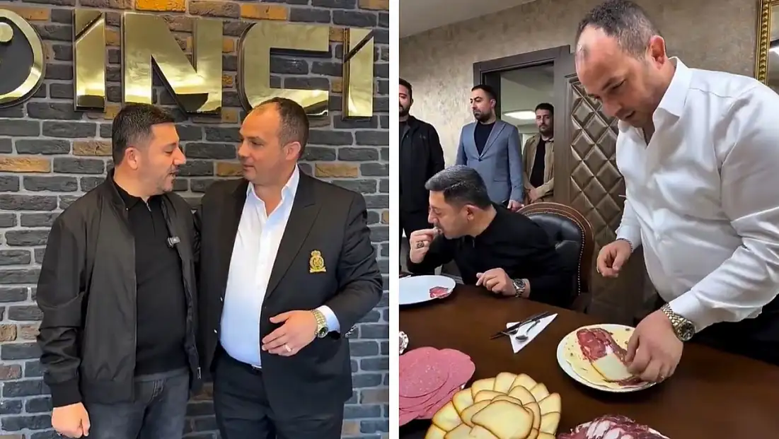 Herkesin konuştuğu Kayserili esnafa bu kez bakın kim misafir oldu!