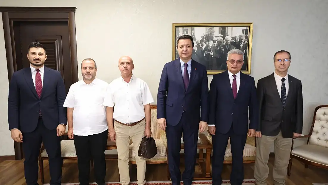 İncesululular Derneği’nden Mahmut Arıkan’a ziyaret