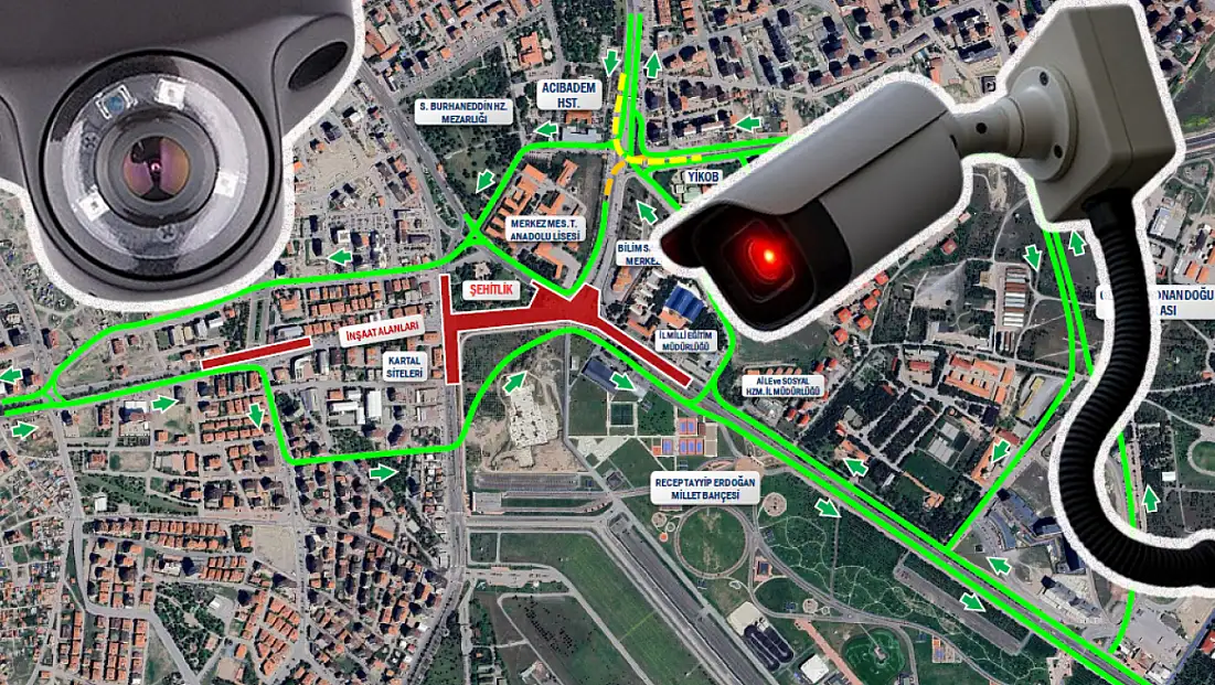 İzin çıktı! Kayseri’de o bölgeye gece görüş kameraları konuluyor