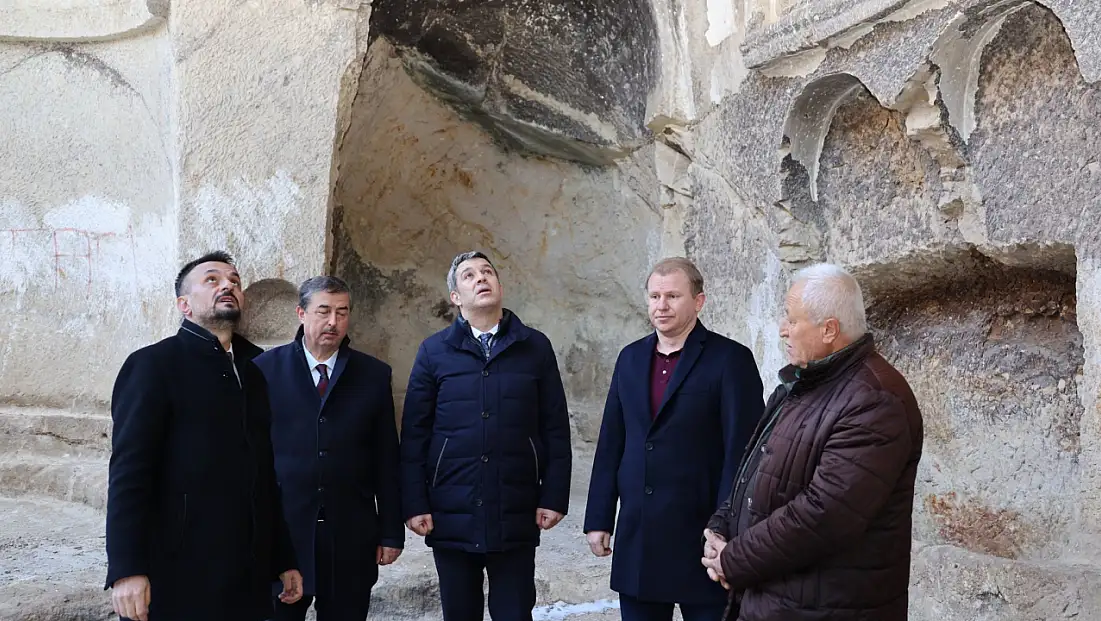 Kapadokya Alan Başkanı yaz aylarının gözde vadisini inceledi