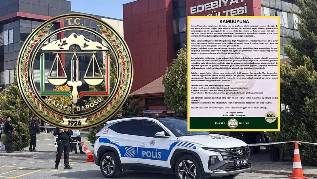 Kayseri Barosu: İhmali olanlar için cezai süreç başlatılmalıdır