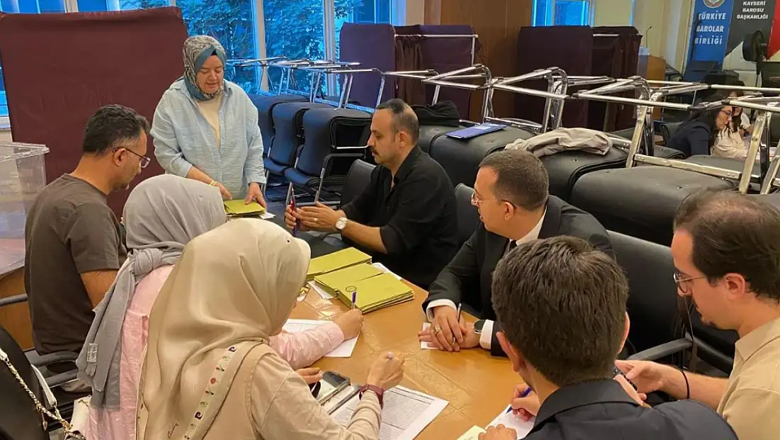 Kayseri Barosu’nda nefesler tutuldu! 3 adaydan açıklama
