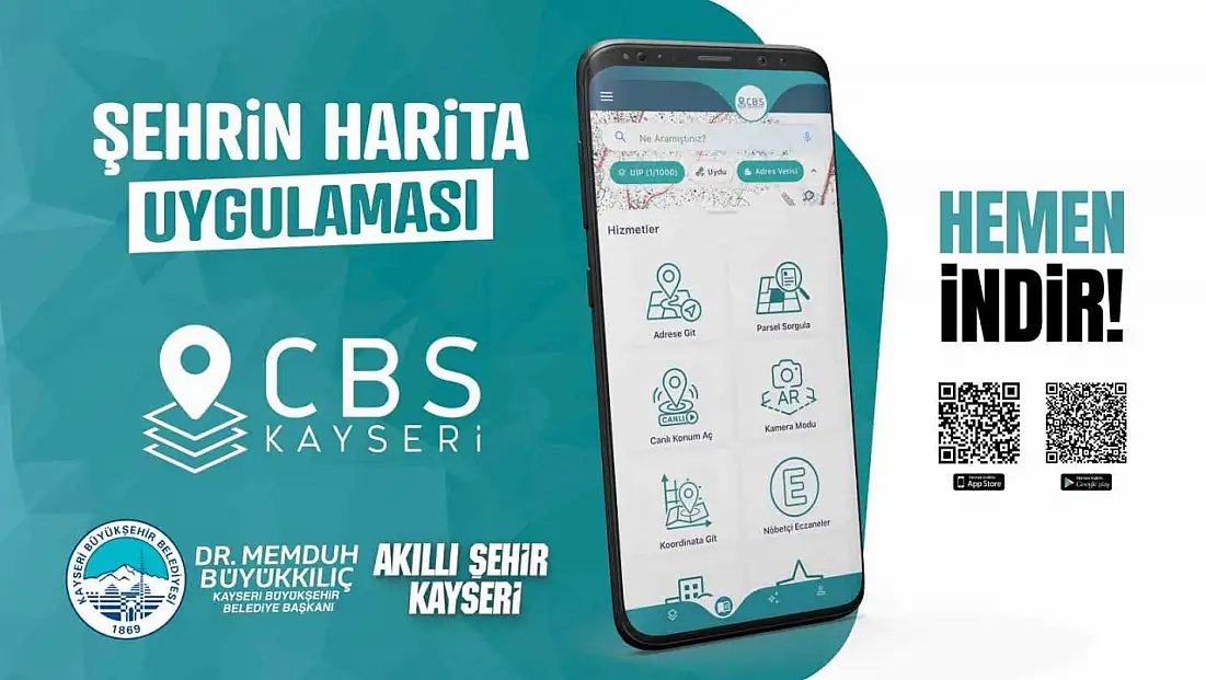 Kayseri’de belediyecilik hizmetleri tek tıkla cebinizde
