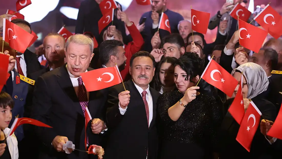 Kayseri Cumhuriyet Resepsiyonunda buluştu