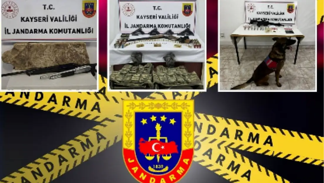 Kayseri'de 230 kilodan fazla uyuşturucu, yüzlerce gözaltı...