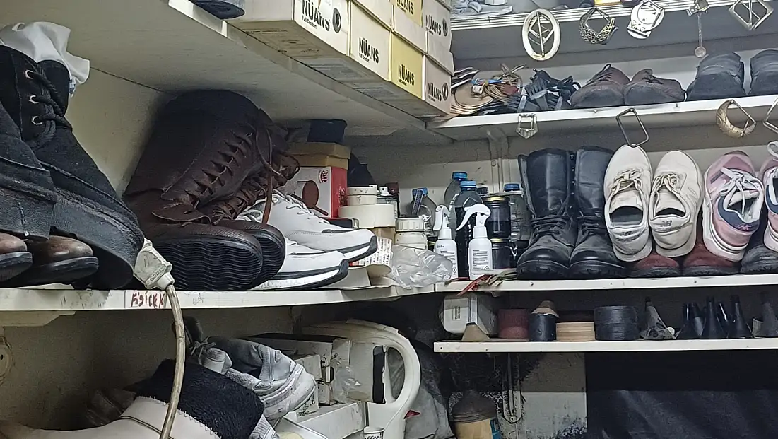 Kayseri'de 27 yıllık ayakkabı ustasından kışlık önerileri!