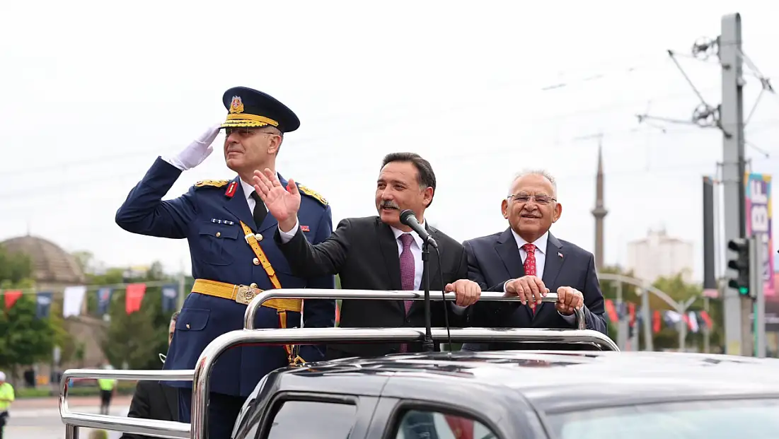 Kayseri'de 30 Ağustos Zafer Bayramı coşkusu: Böyle kutlandı