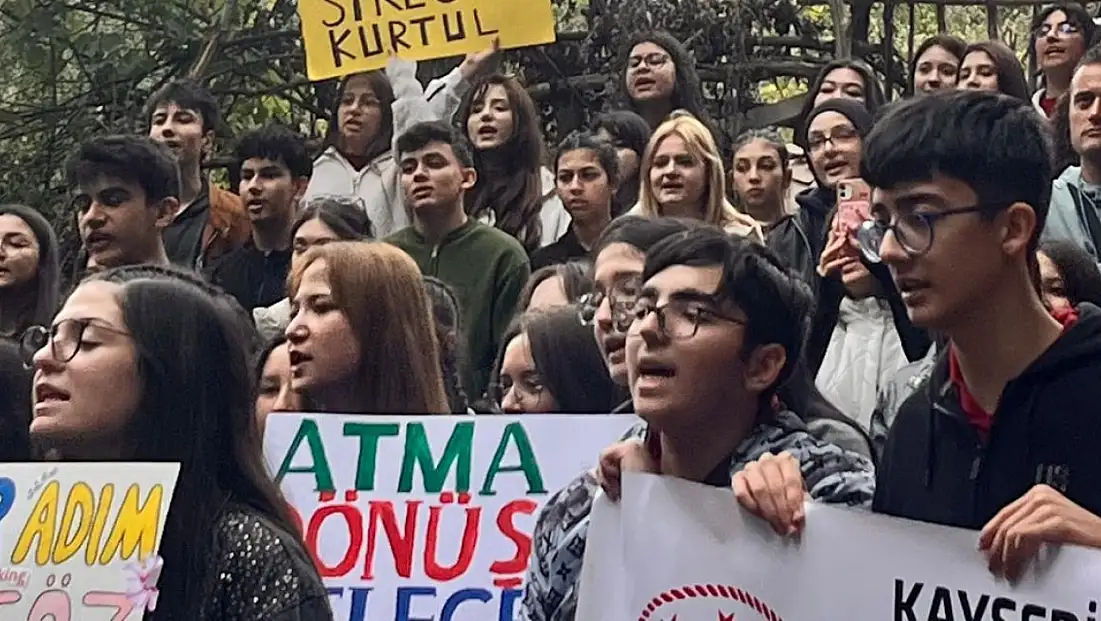 Kayseri'de 300 kişi yürüdü
