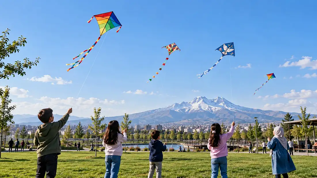 Kayseri’de anlamlı etkinlik: Uçurtmalar çocuklar için uçacak