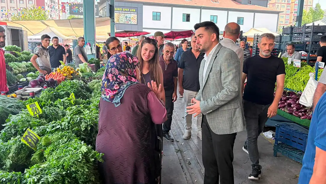 Kayseri'de Başkan pazardan bildiriyor: Pazar torbası boş!