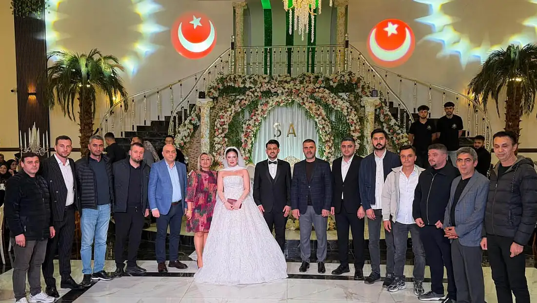 Kayseri'de Başkanlar bu düğünde buluştu