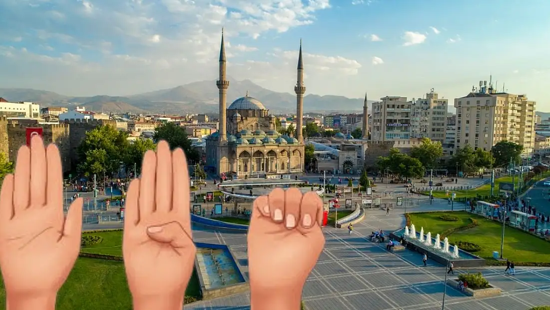Kayseri’de bu işareti yapan olursa aman dikkat!