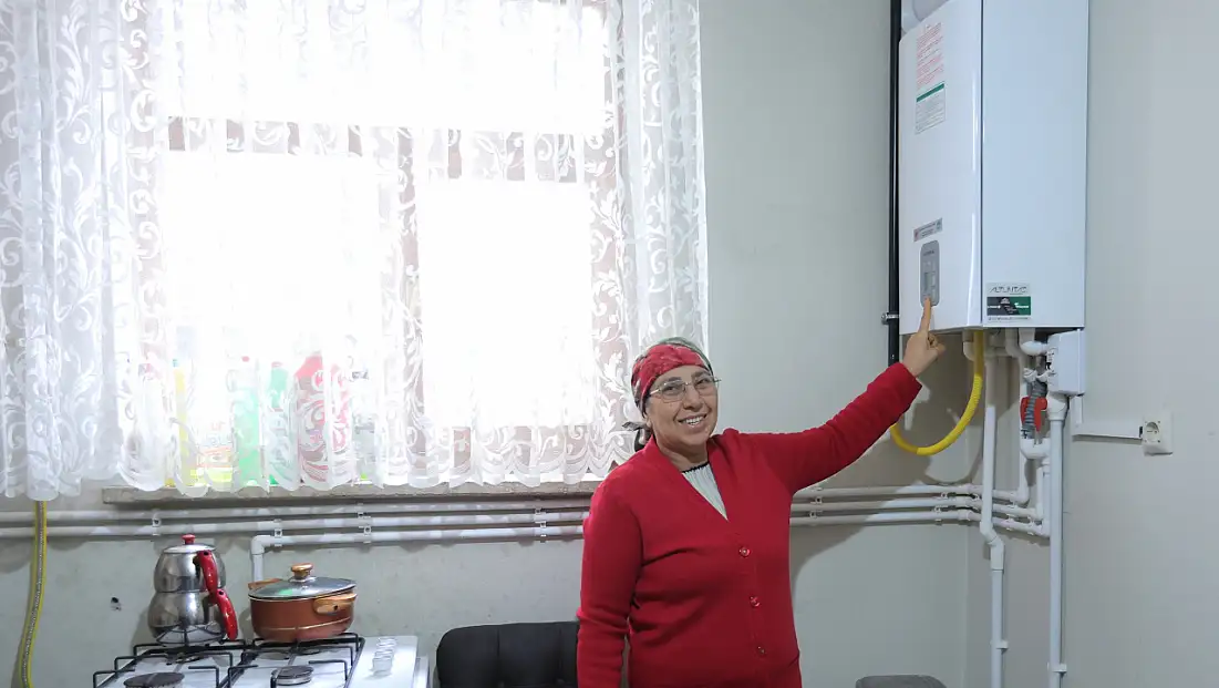 Kayseri'de bu proje ile 4 bin ev ısındı