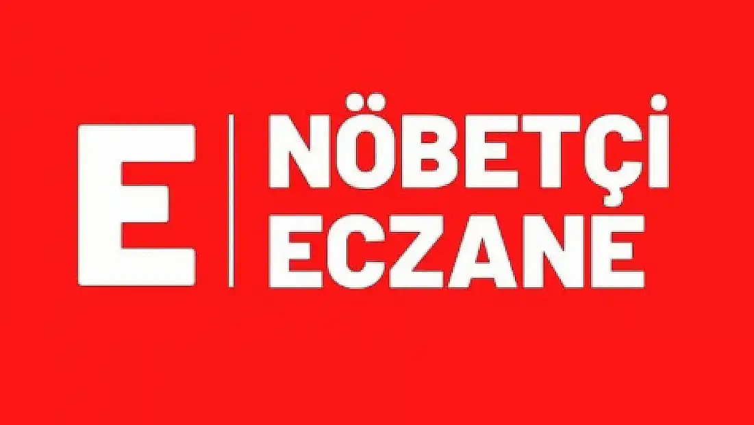 Kayseri'de bugün 14 eczane nöbetçi (28 Haziran Pazar)