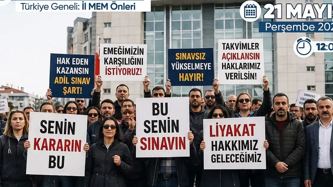Kayseri'de bugün eylem yapacaklar