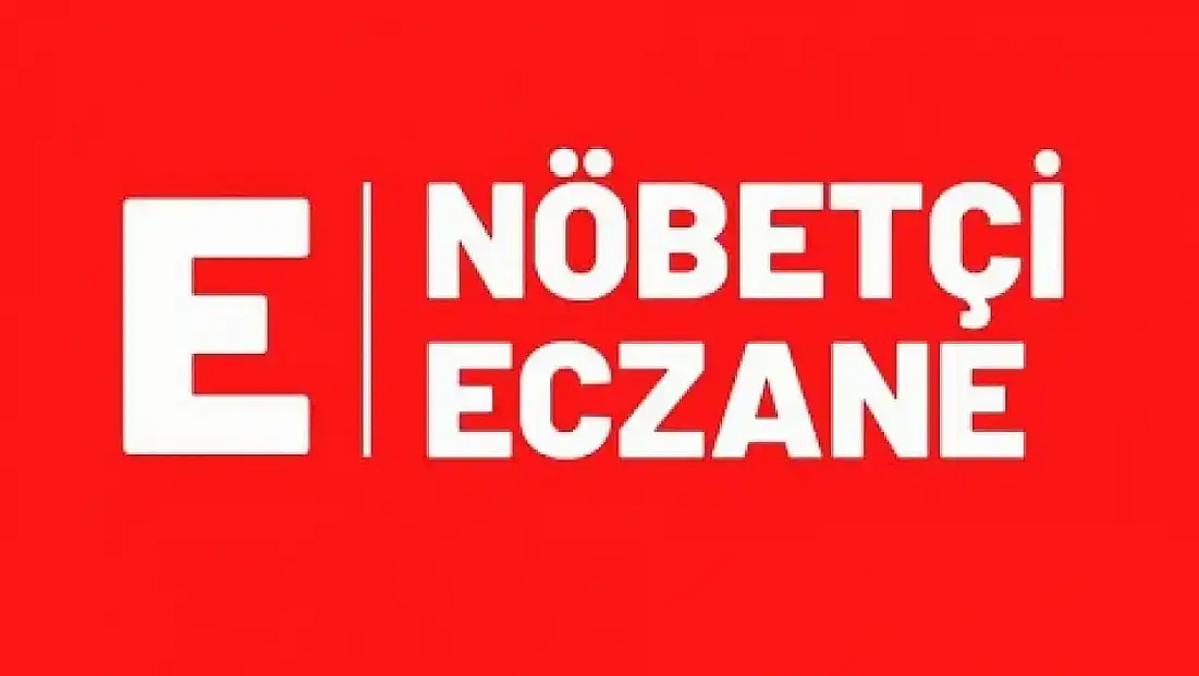 Kayseri'de bugün nöbetçi eczaneler (30 Nisan Çarşamba)