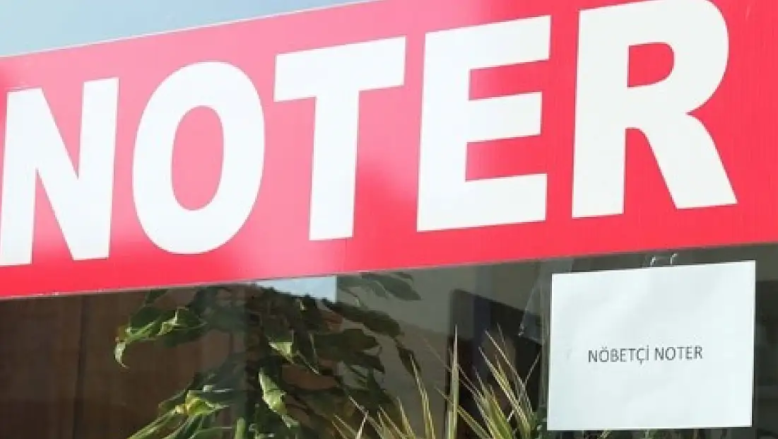 Kayseri'de bugün nöbetçi noter (14 Şubat Cumartesi)