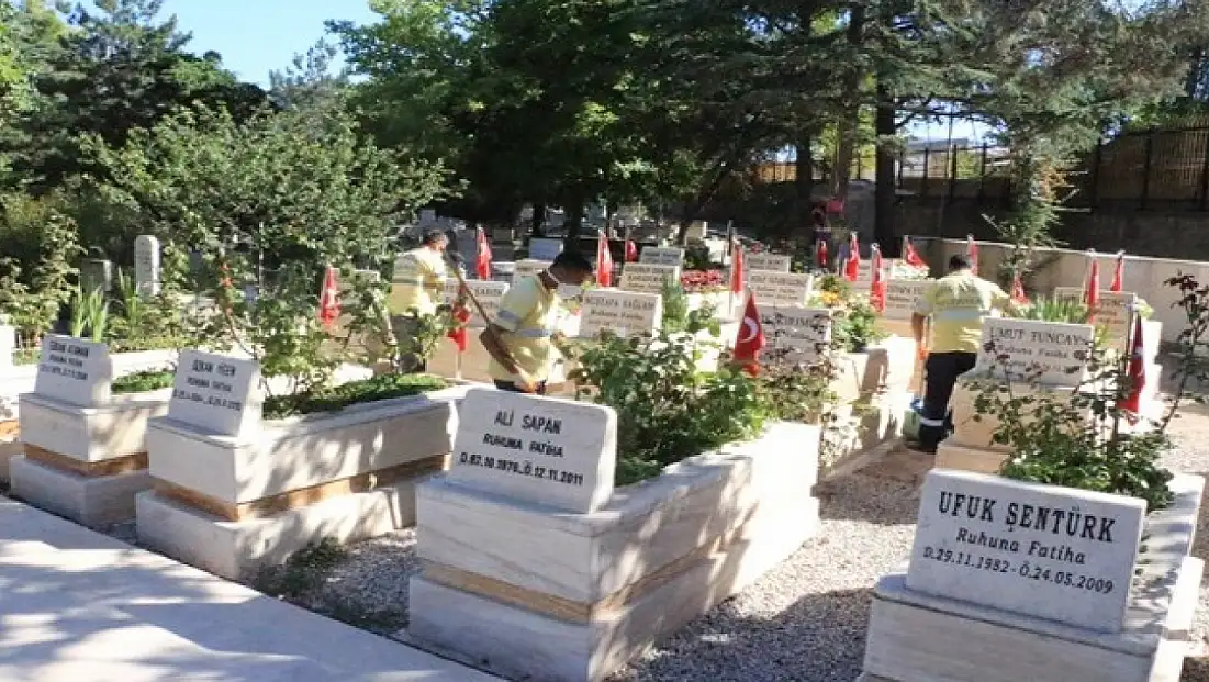 Kayseri'de bugün vefat edenler (22 Temmuz Pazartesi)