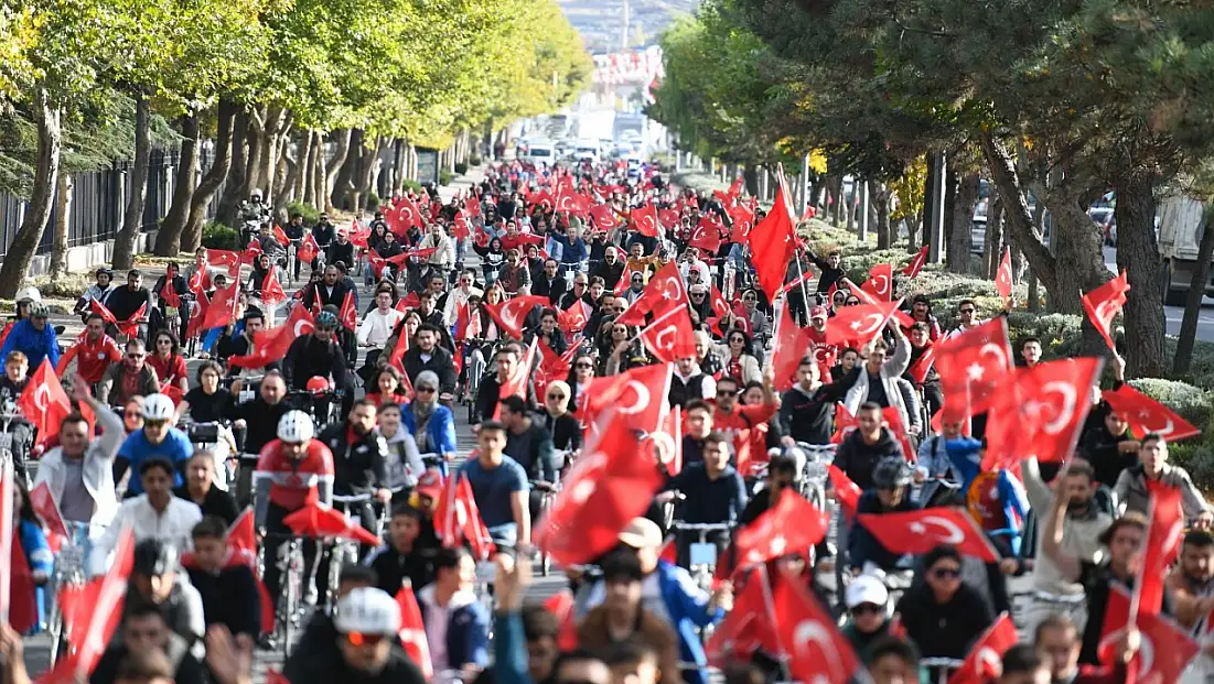 Kayseri’de Cumhuriyet için pedallar çevrilecek