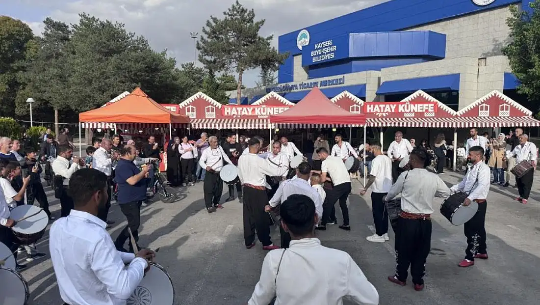 Kayseri'de davul ve zurna eşliğinde festival başladı!