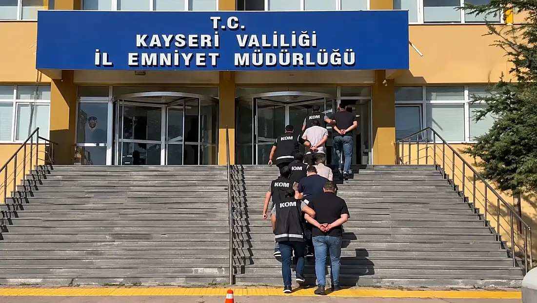 Kayseri'de dev operasyon! Yüzlerce kişi yakalandı