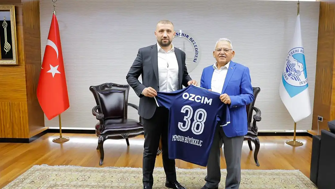 Kayseri’de dikkat çeken buluşma: Büyükkılıç yeni yönetimi ağırladı