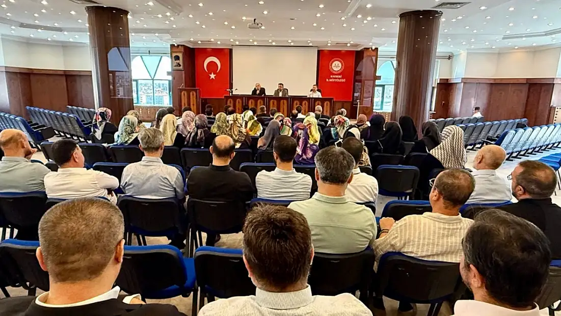 Kayseri’de din hizmetleri için yeni dönem hazırlığı