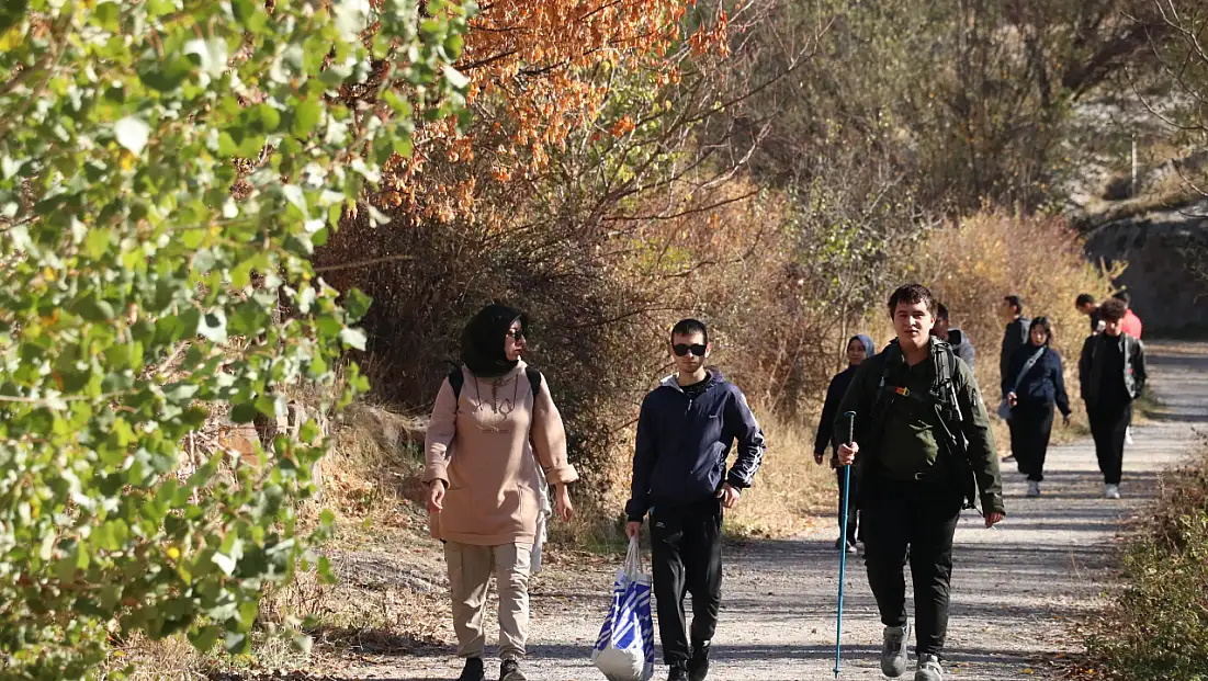 Kayseri’de doğa tutkunları oraya koştu