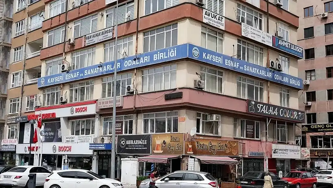 Kayseri'de esnaf sanatkarların binası yarın satılıyor! İşte istenen ücret