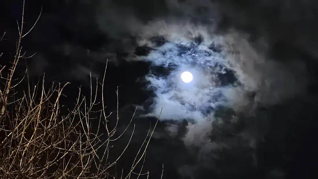 Kayseri'de görüntülendi! İşte 'Lunar Corona'