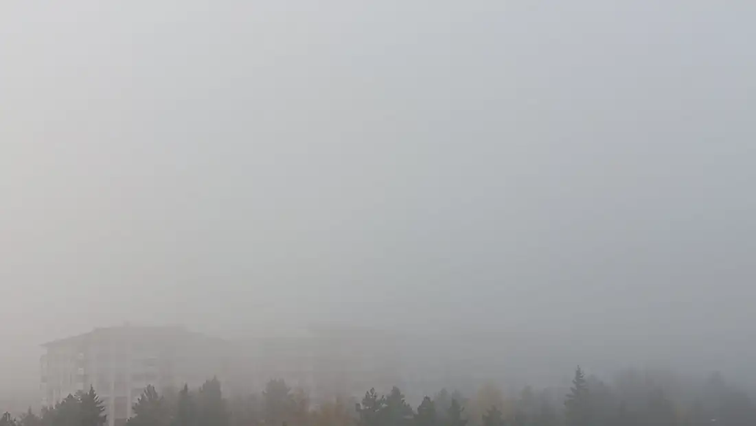 Kayseri'de göz gözü görmüyor