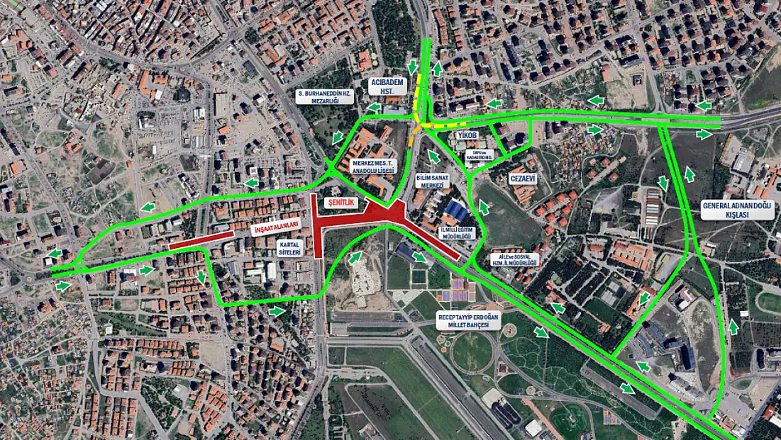 Kayseri'de gürültü seviyesini yüzde 20 azalacak proje!