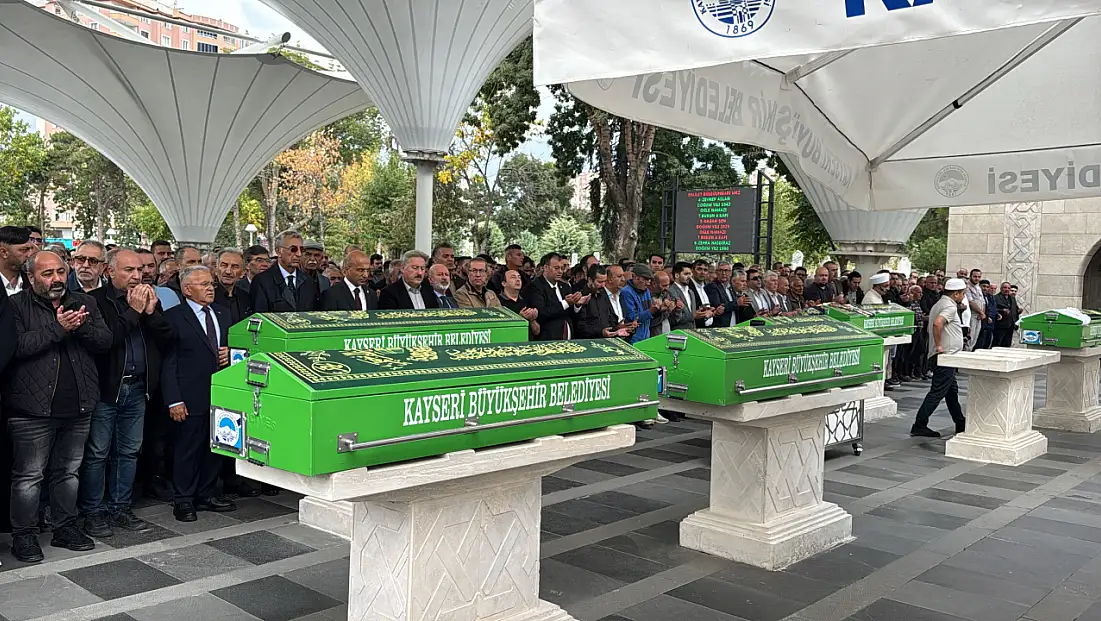 Kayseri’de hüzünlü veda! Ali İhsan Alçı toprağa verildi