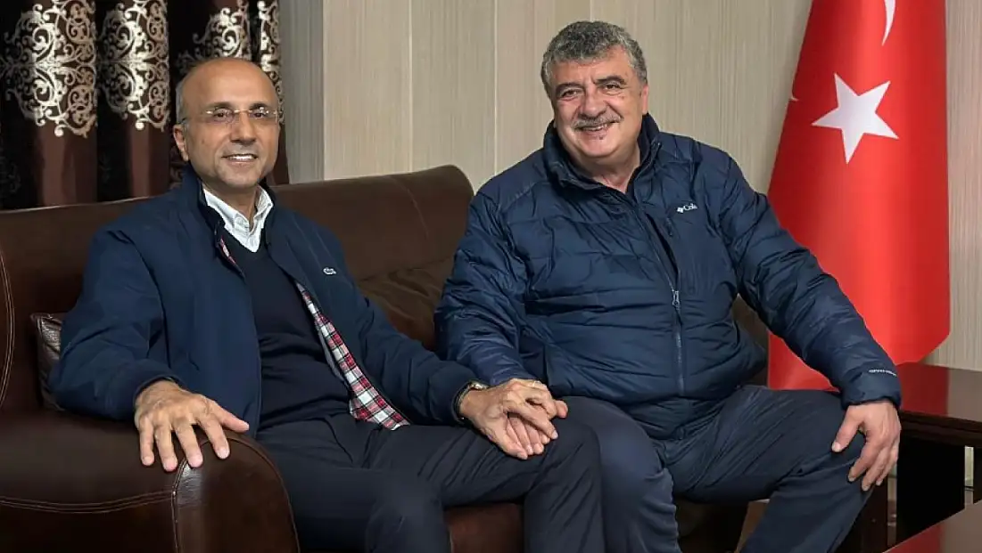 Kayseri'de iki siyasi isimden önemli buluşma