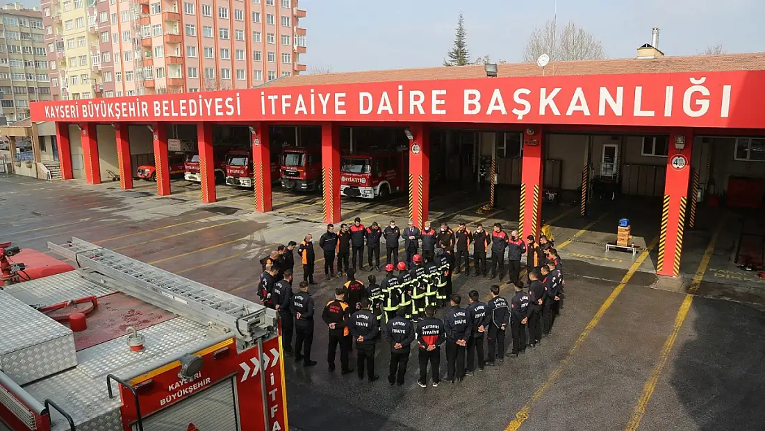 Kayseri'de itfaiye 1 ayda 536 olaya müdahale etti