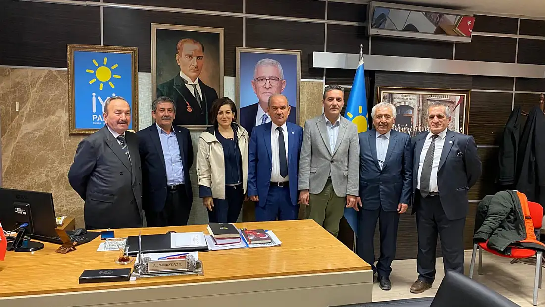 Kayseri’de İYİ Partili Başkan’dan dikkat çeken ziyaret! Bakın ne konuşuldu?