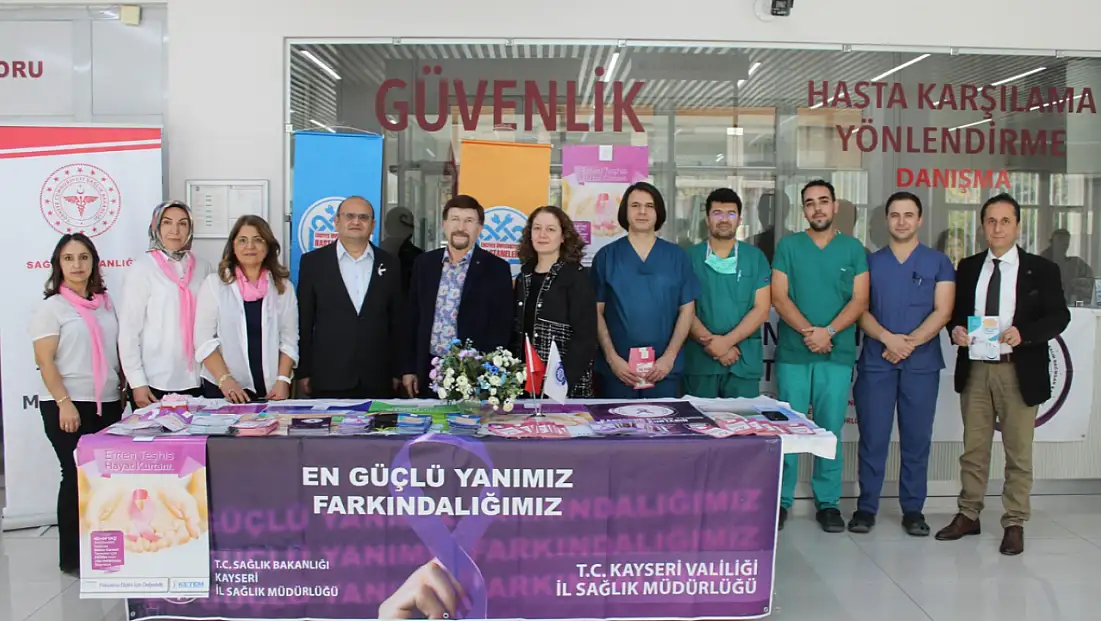 Kayseri’de kadınlara erken tanı çağrısı!