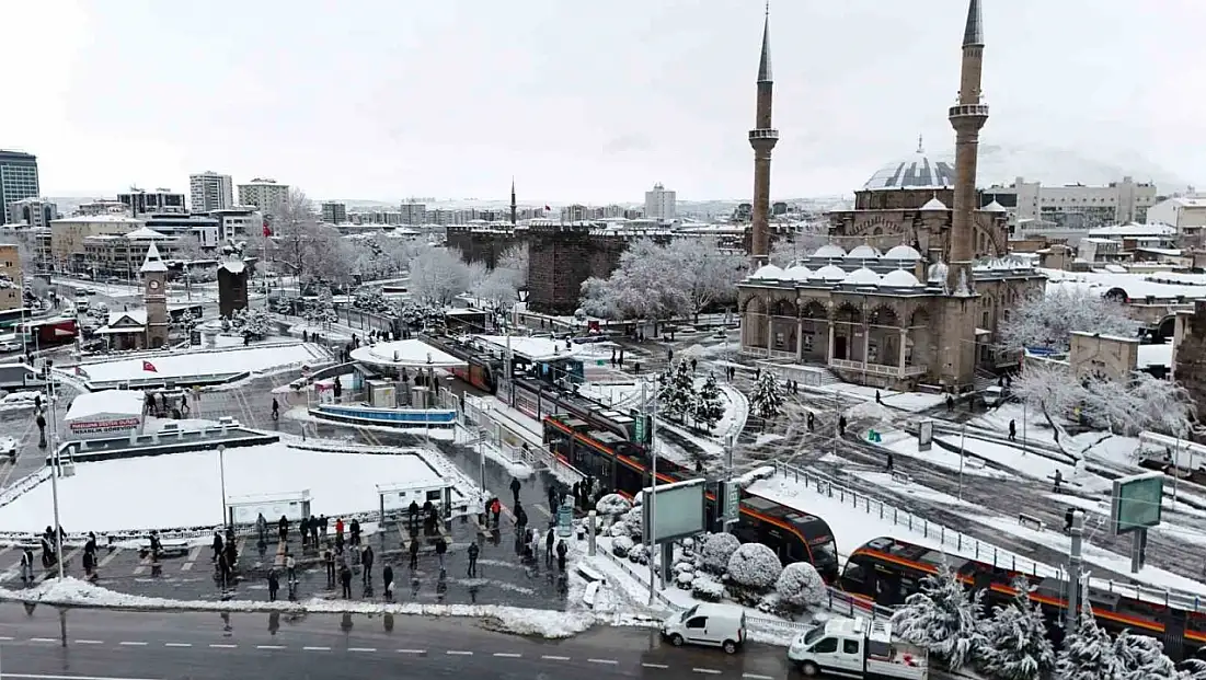 Kayseri'de kar ve soğuk alarmı!