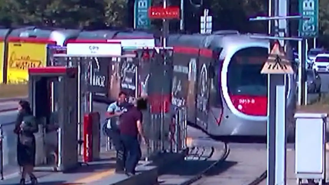 Kayseri'de korkutan anlar! Saniyelerle kurtuldu