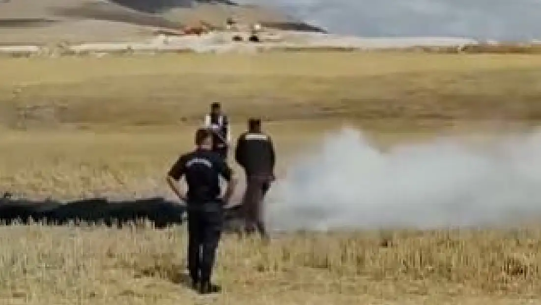 Kayseri'de korkutan yangın! Ekipler harekete geçti