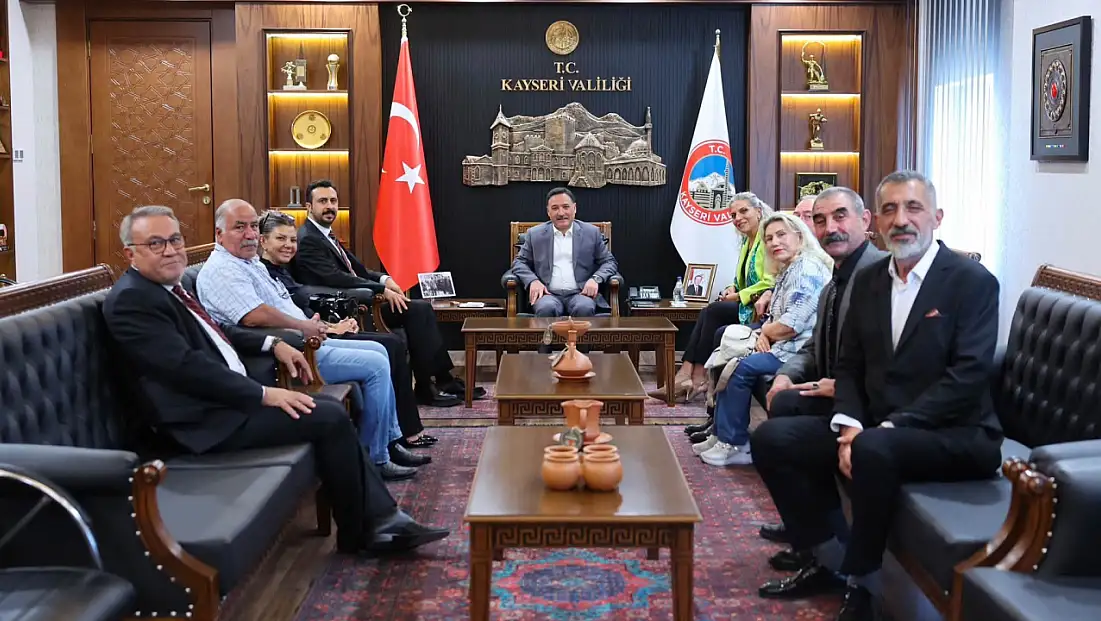 Kayseri’de kritik temas: CHP yönetimi Vali Çiçek’i ziyaret etti