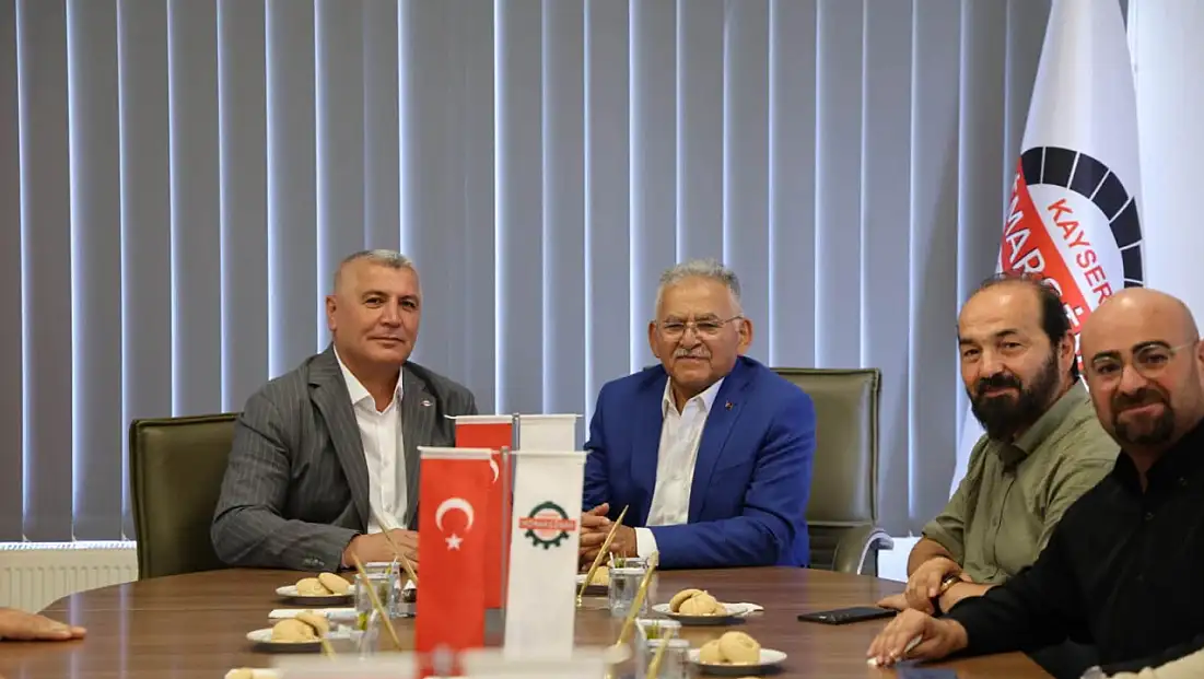 Kayseri'de kritik zirve! Büyükkılıç'tan OSB'ye dikkat çeken ziyaret