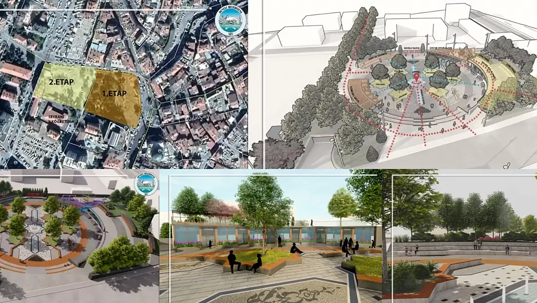 Kayseri'de merakla beklenen Meydan projesi ortaya çıktı! Alta otopark yapılıyor