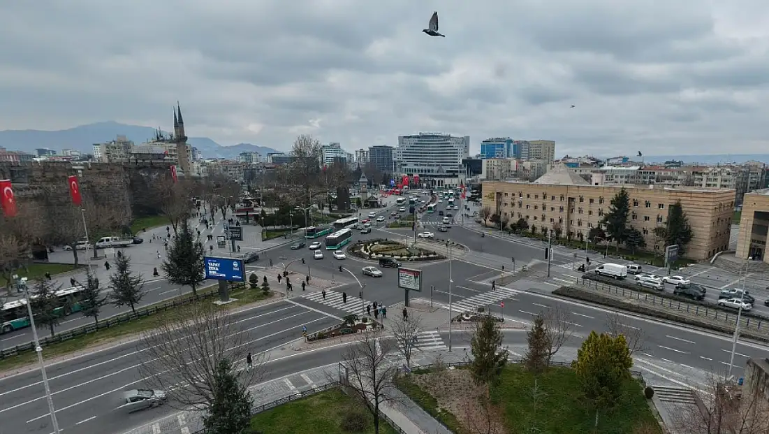 Kayseri’de meydan trafiğe kapatılıyor! Saati belli oldu