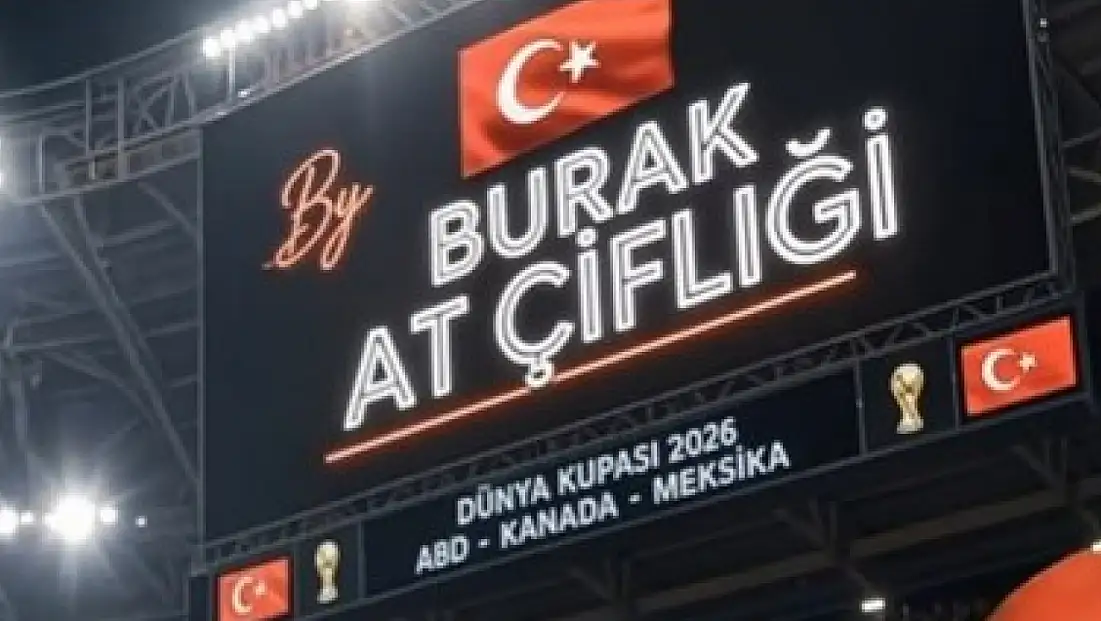 Kayseri'de milli maç heyecanı Burak At Çiftliği'nde yaşanacak